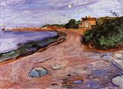 Edvard Munch Scenery of Aosike oil painting artist